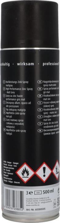 Produktbild Caramba Zinkspray (500 ml, Grau)