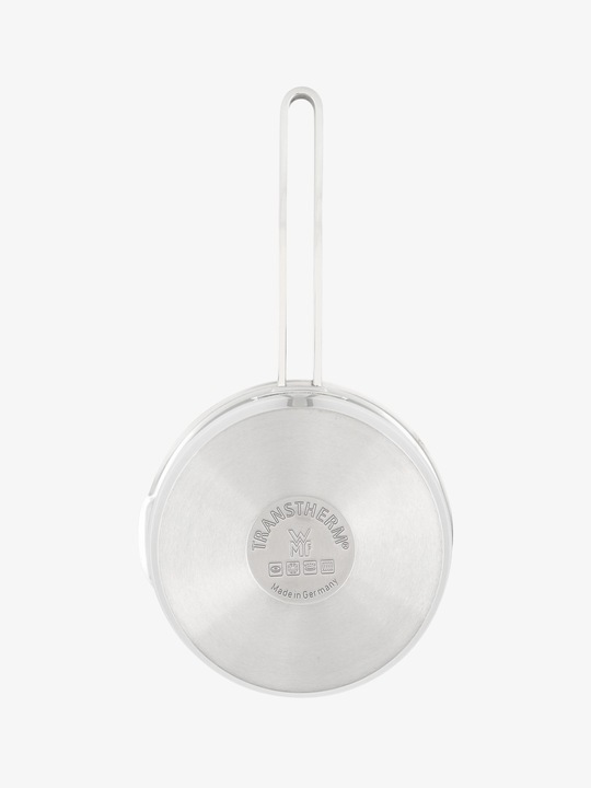 Produktbild WMF Stielkasserolle Topf 16cm Stieltopf Deckel Function4 Induktion Edelstahl (16 cm, Kochtopf, Edelstahl)