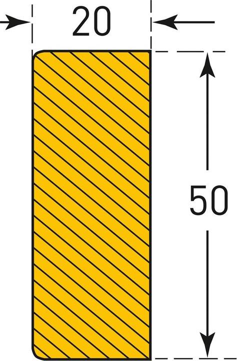 Actual product image Moravia MORION surface protection rectangle 50/20
