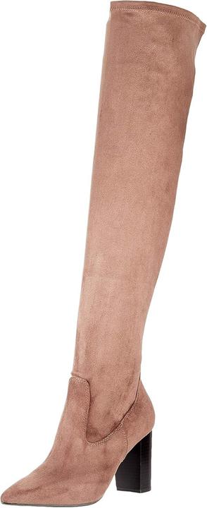 Buffalo Magdalena modieuze dameslaarzen, taupe, 36 EU (36)