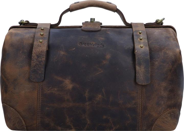 Actual product image Greenland Nature Classic hanger bag doctor's case leather 41 cm