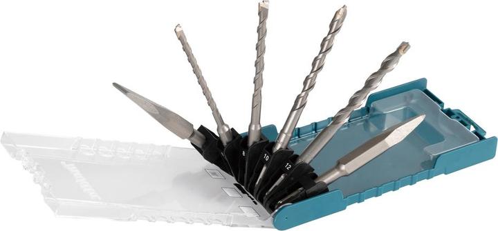 Actual product image Makita SDS+drill bit set 6 pcs. (140 mm)