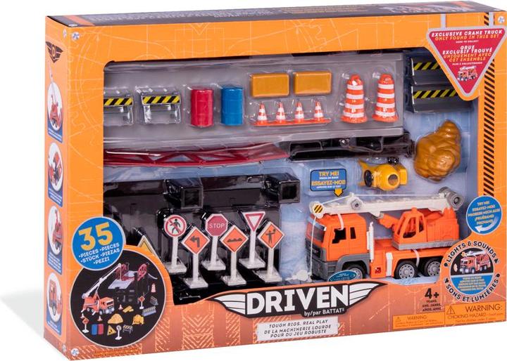 Actual product image Driven by Battat Driven - Construction Site Bridge Play Set