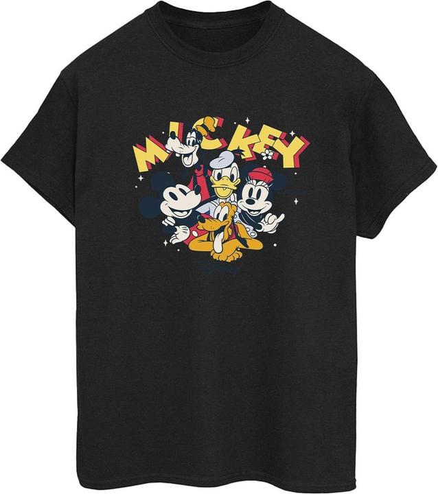 Immagine prodotto Disney Mickey Mouse Group Maglietta Ampia Donna (M)