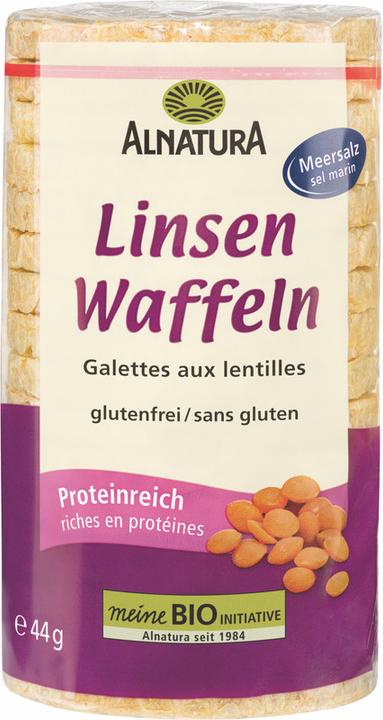 Produktbild Alnatura Aln.Linsenwaffeln 44g (44 g)