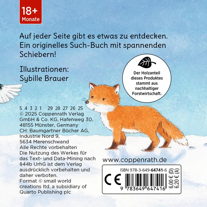 Actual product image minifanten 43: Tiere im Winterwald (German)