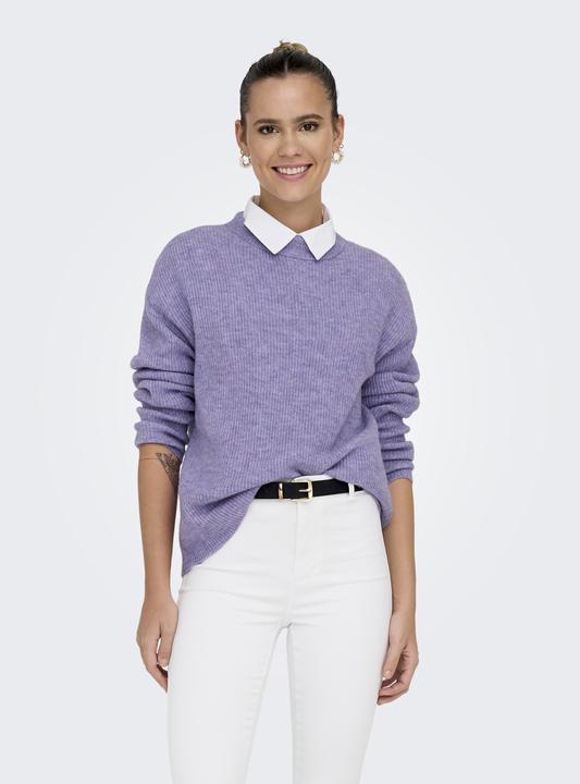 Image du produit Only Pull à col rond en maille (S)