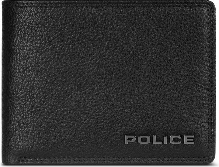 Produktbild Police Geldbörse RFID Leder 12 cm ausklappbar mit Reissverschlussfach