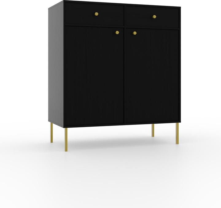 ADRK Furniture Tili 2D 2S ladekast (83,5 x 41 x 94 cm)