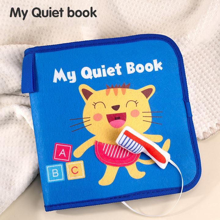 Produktbild Activity Board Stabiles Stillebuch für Kleinkinder: Tiersticker, reissfest, frühes Lernen, Alter 0-3 Jahre