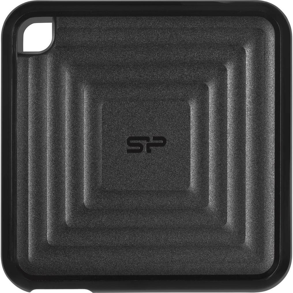 Silicon Power External SSD PC60 2TB (2000 GB), Externe SSD, Schwarz