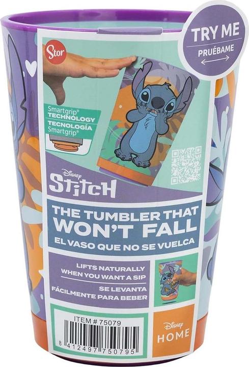 Actual product image Stor Stitch - Becher mit Kippschutz, 470 ml