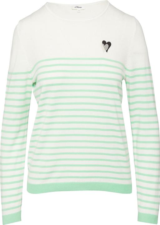 Immagine prodotto S.Oliver Strickpullover Strickpullover mit Herz-Stickerei (46)