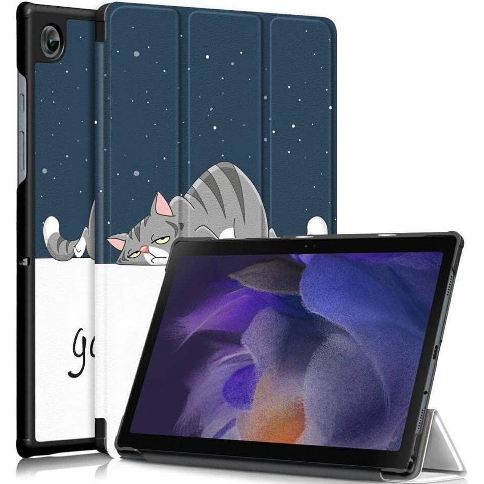 Cover-Discount Galaxy Tab A7 Lite - Tri-fold Smart Case Good Night (Galaxy Tab A7 Lite), Tablet Hülle, Grau