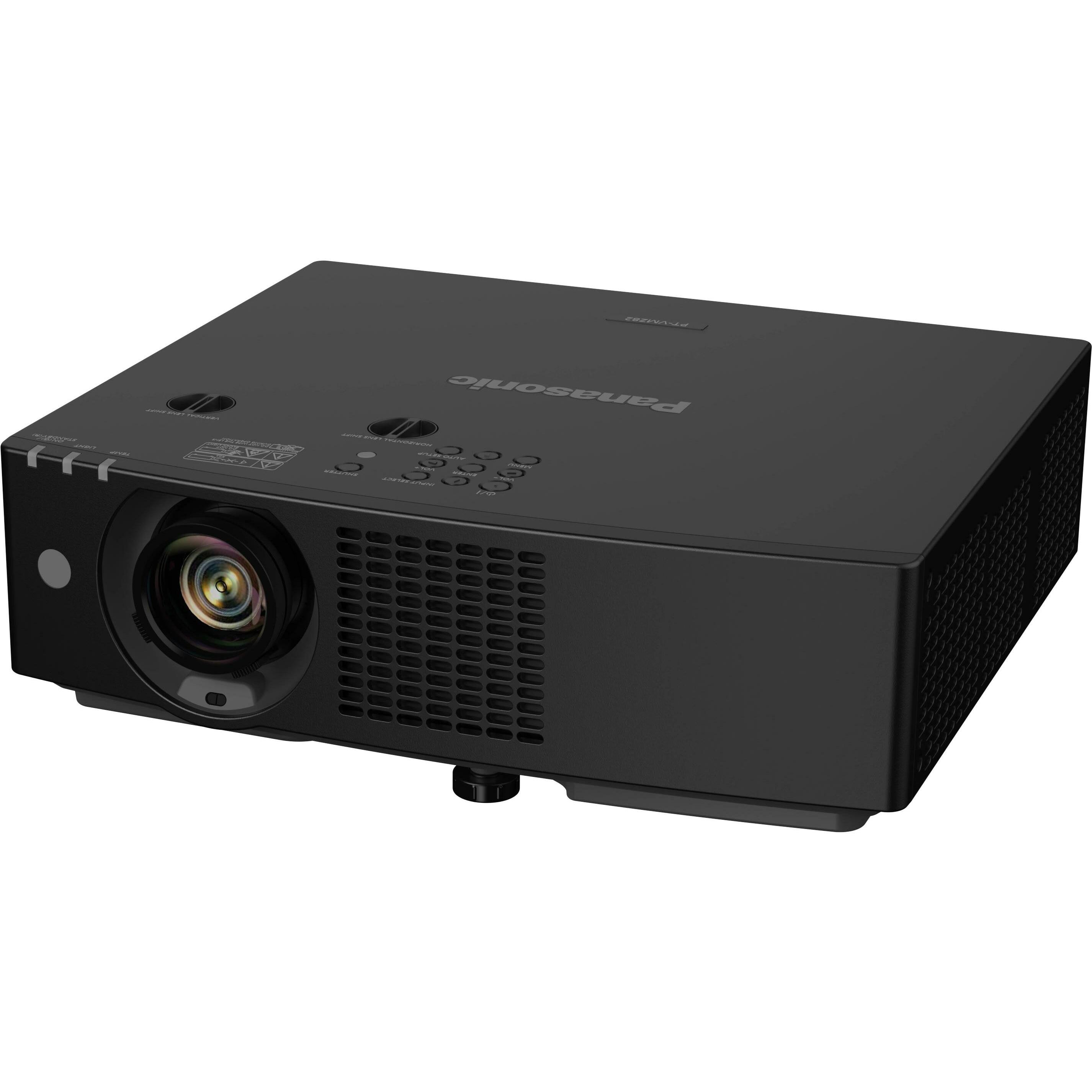 Panasonic PT-VMZ72BEJ LCD Laser Beamer 7300 Lumen (Full HD, 7300 lm, 1.09 - 1.77:1), Beamer, Schwarz