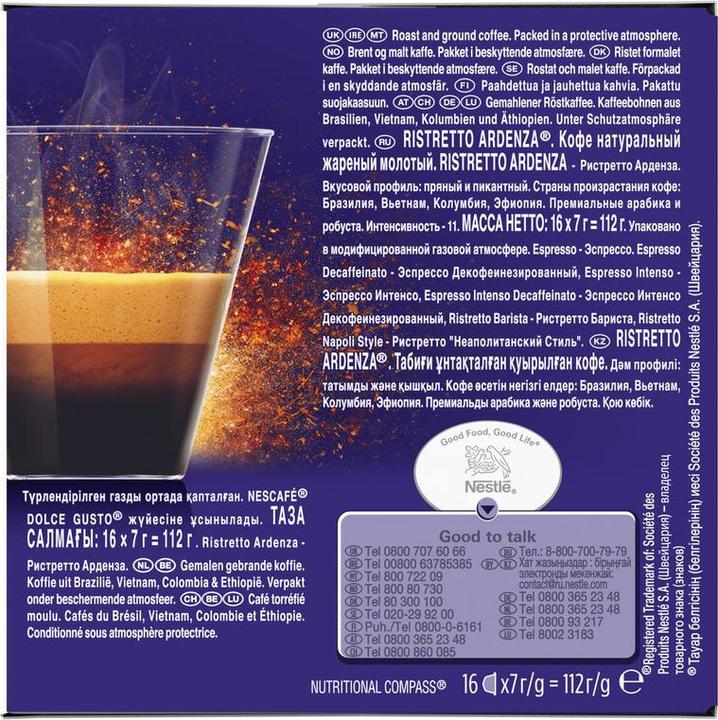 Produktbild Nescafé Dolce Gusto Ardenza (16 x Port.)