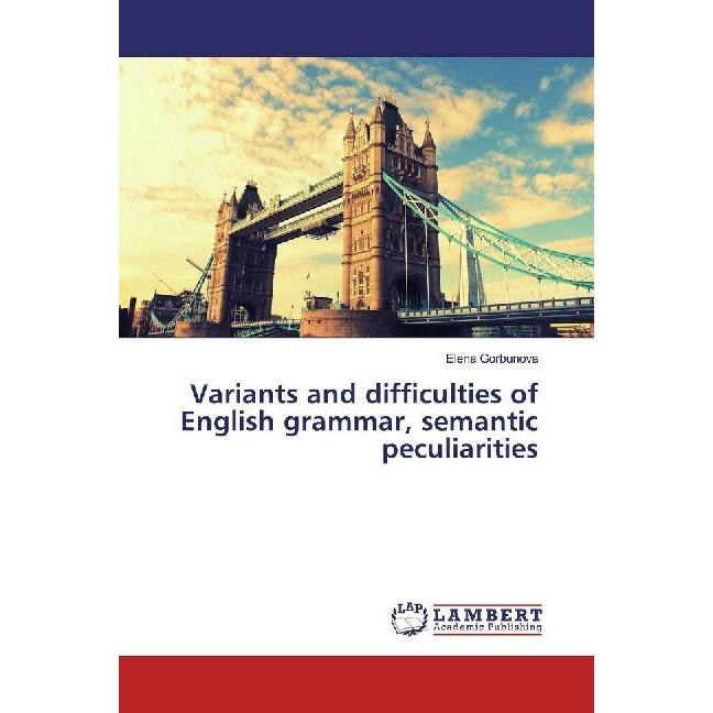 Gorbunova:Variants and difficulties of, Fachbücher von Elena Gorbunova