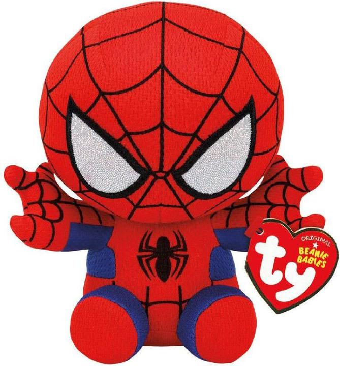 Image du produit Ty Beanie Marvel Avengers 15cm peluche Spiderman (15 cm)