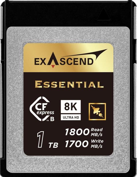 Produktbild Exascend CFexpress Card Type B 256GB R1800/W1500 Element Serie (Neuheit) (1000 GB, CFexpress Typ B)