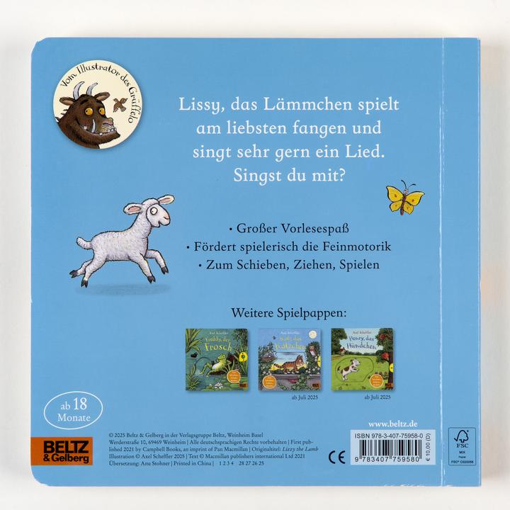 Produktbild Lissy, das Lämmchen (Deutsch)