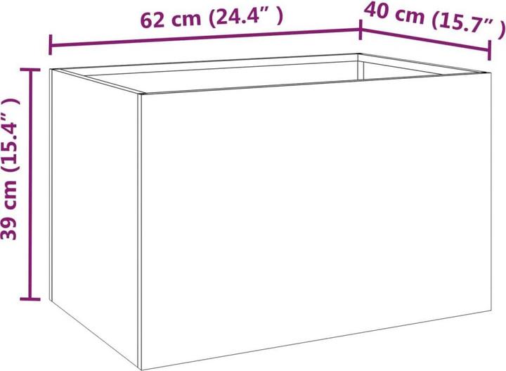 Immagine prodotto vidaXL Pflanzgefäss