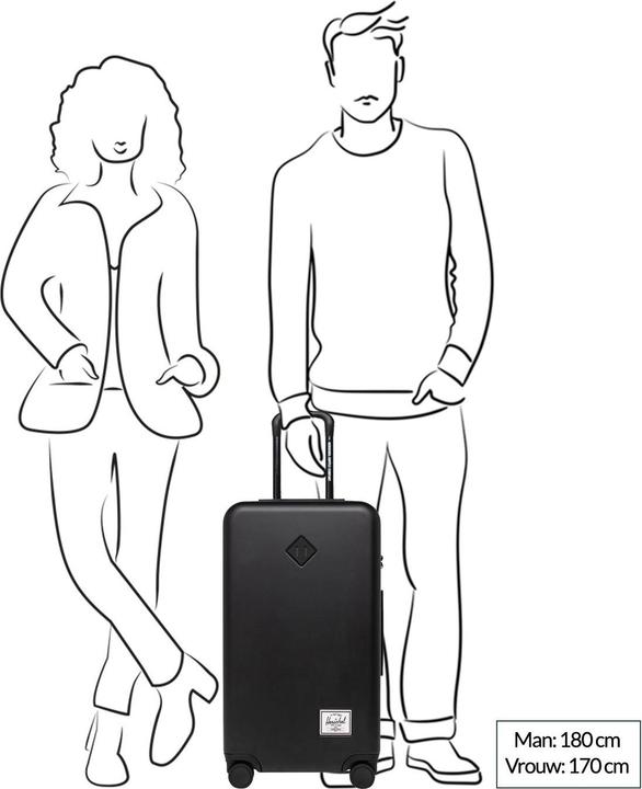 Immagine prodotto Herschel Heritage - Valigia Hardshell Media (67 l)