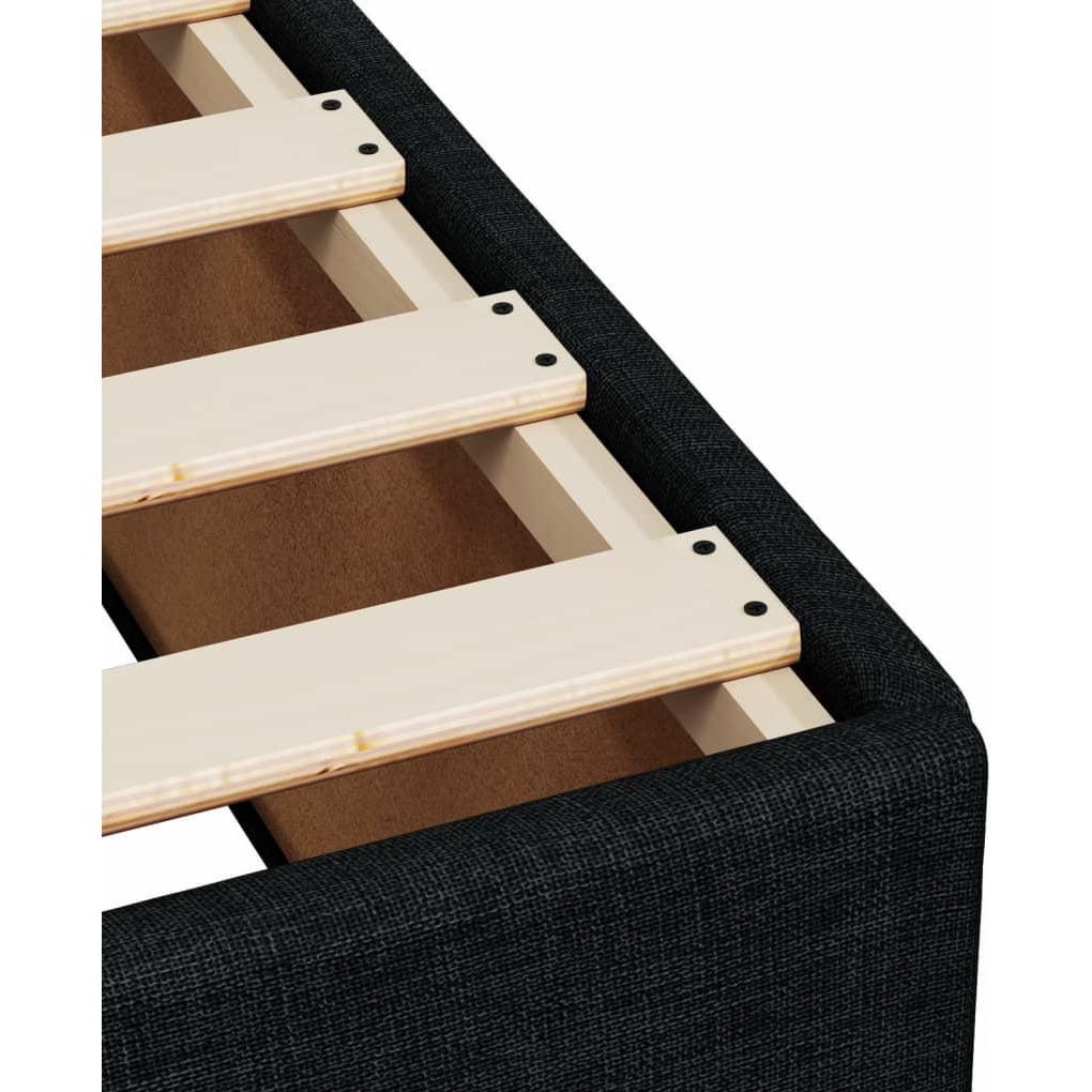 Thumbnail - VidaXL, Bett, Bettgestell Stoff (120 x 200 cm)