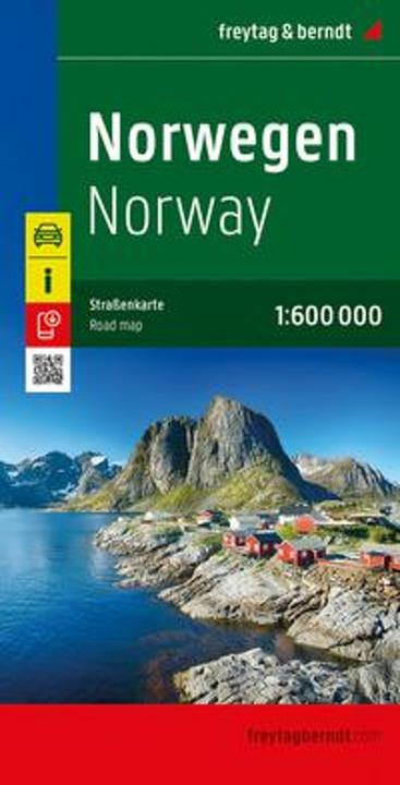 Norwegen, Strassenkarte 1:600.000, freytag & berndt