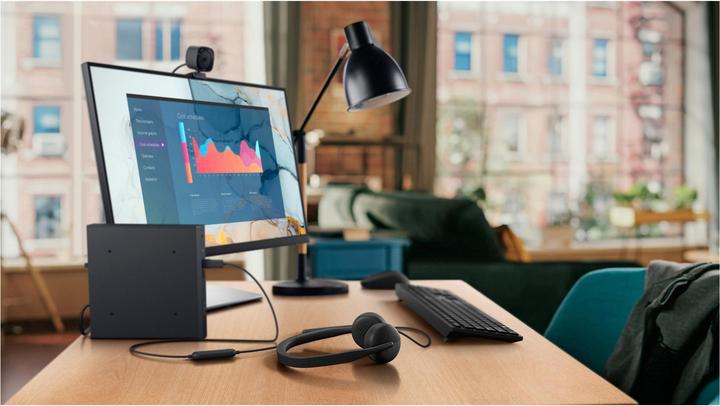 Actual product image Dell WH3024 (Cable, USB-A, USB-C, Microsoft teams, Zoom)