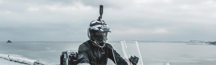 Actual product image Pgytech CapLock Action Camera Helmet Mount