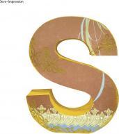 Produktbild Rayher Pappmaché Buchstabe S, FSC Recycled 100%