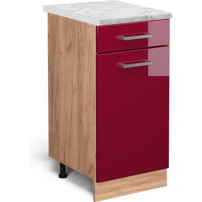 Vicco, Regal, Küchenschrank mit Schublade R-Line (40 x 46 x 81.5 cm)