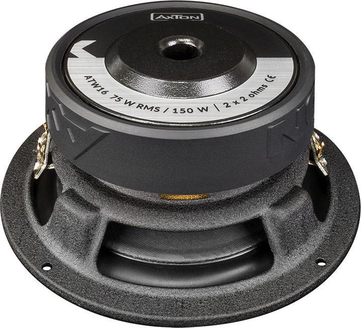 Produktbild Axton ATW16 Subwoofer 16 cm 2 x 2 Ohm 75 W RMS (75 W)