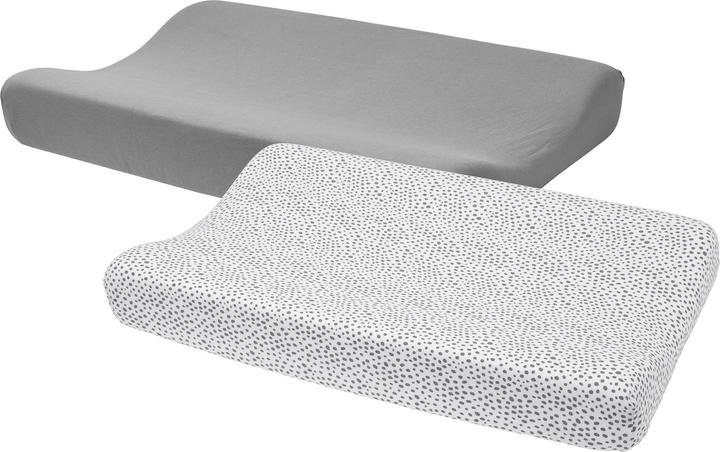 Meyco Housse de matelas à langer 2P Basic Cheetah (50 x 70 cm)