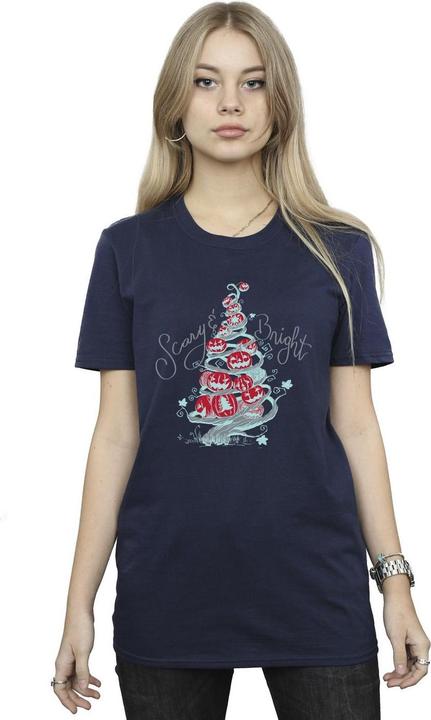 Image du produit Disney - T-shirt THE NIGHTMARE BEFORE CHRISTMAS SCARY & BRIGHT - Femme (M)