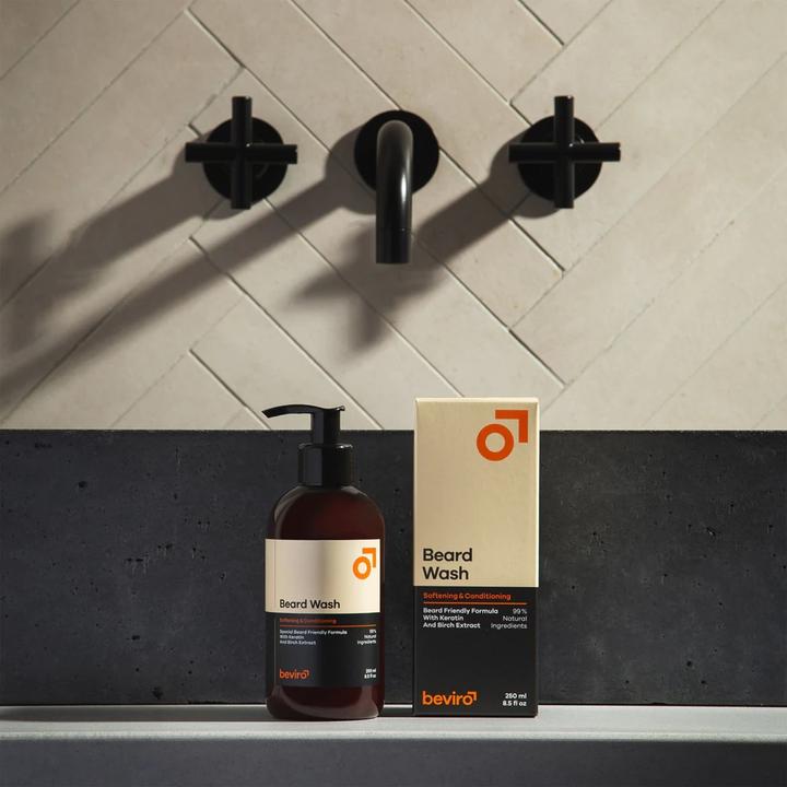 Produktbild Be-Viro Beard Wash Shampoo - Beard Shampoo - 250ml (250 ml)