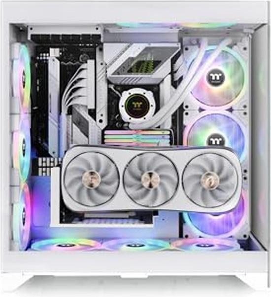Actual product image Thermaltake CTE E600 MX Snow White (mATX, Mini-ITX, ATX)