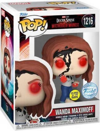 Produktbild Funko POP! Doctor Strange in the Multiverse of Madness - Wanda Maximoff Exclusive Phosphorescente