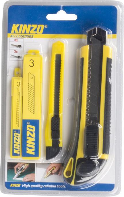 Actual product image Kinzo Hobby Knife/Cutter 4pcs. (Cutters)
