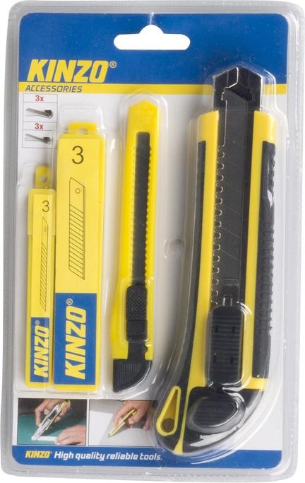 Actual product image Kinzo Hobby Knife/Cutter 4pcs. (Cutters)
