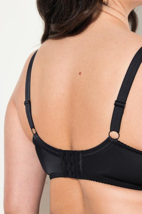Image du produit TruYou Soutien-gorge à armatures, bonnets souples et broderie à fleurs - bonnet B-F (90 F)