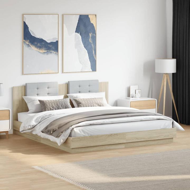 Actual product image vidaXL Bettgestell (200 x 200 cm)