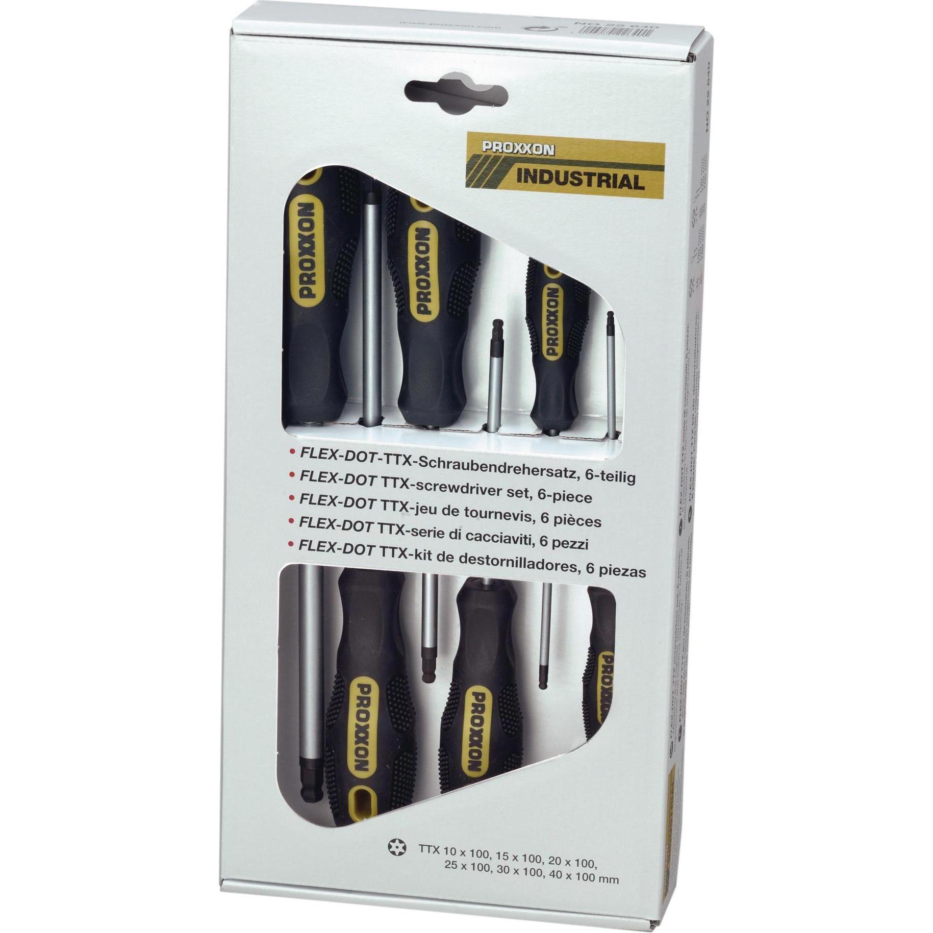 Proxxon, Schraubenzieher, Flex-Dot Schraubendrehersatz (Torx (TX))