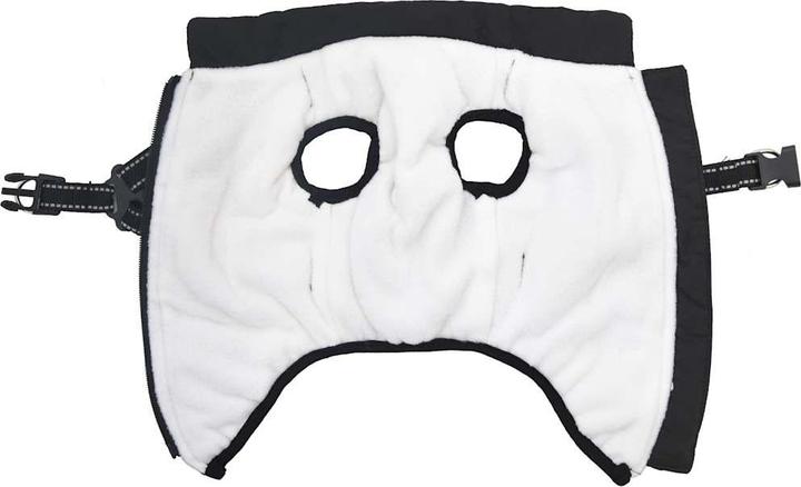 Actual product image vidaXL Dog coat harness Waterproof Reflective (28, Dog coat)