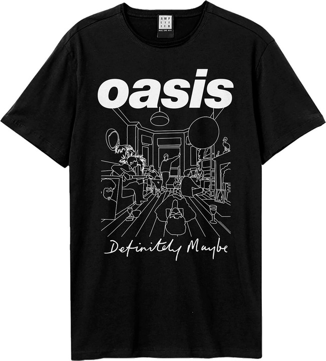 Immagine prodotto Amplified Definitely Maybe Maglietta Oasis Adulto Unisex (S)