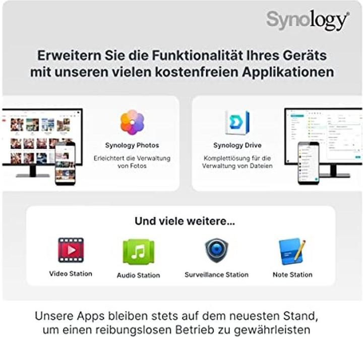 Productafbeelding Synology DS720 6GB NAS 4TB (2 x 2TB) WD RED (2 x 2 TB, WD Rood)