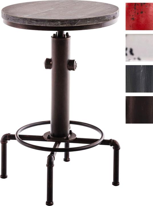 Immagine prodotto CLP Tavolo da bar Lumos, legno, bronzo