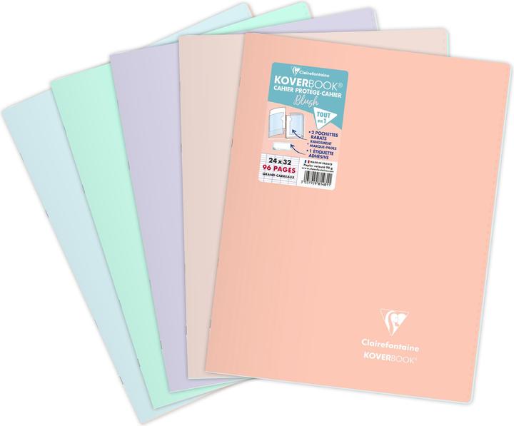 Image du produit Clairefontaine Koverbook Blush (A4, Couverture souple)