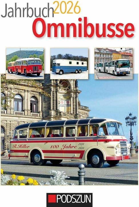 Jahrbuch Omnibusse 2026 (24.2 x 17.2 cm)