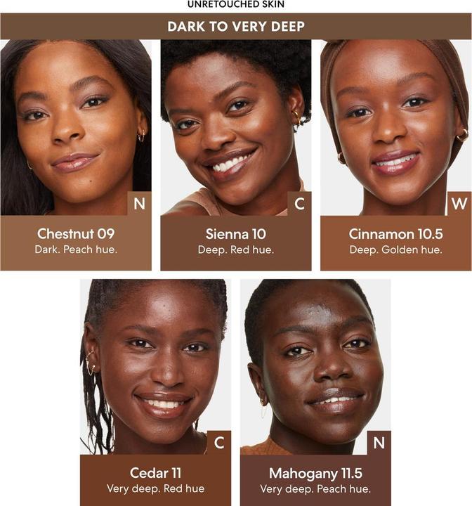 Actual product image Bare Minerals Complexion Rescue Tinted Hydrating Gel Cream Mahogany 6N